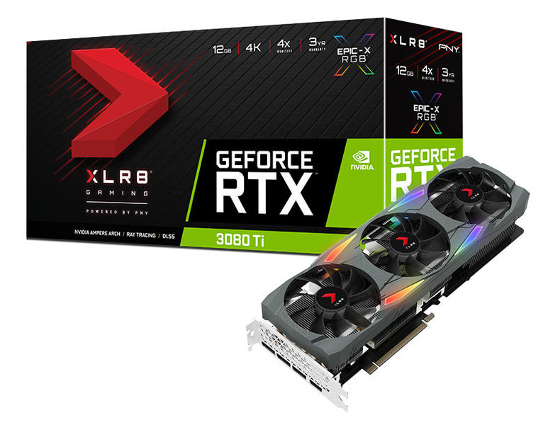PNY XLR8 GeForce RTX 3080 Ti und GeForce RTX 3070 Ti PNY XLR8 GeForce RTX 3080 Ti und GeForce RTX 3070 Ti