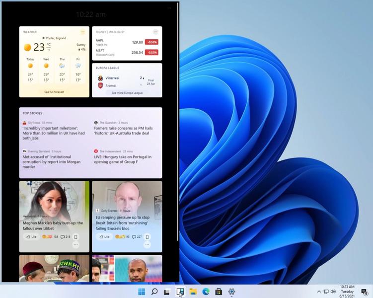 Windows 11 Pro Vorschau