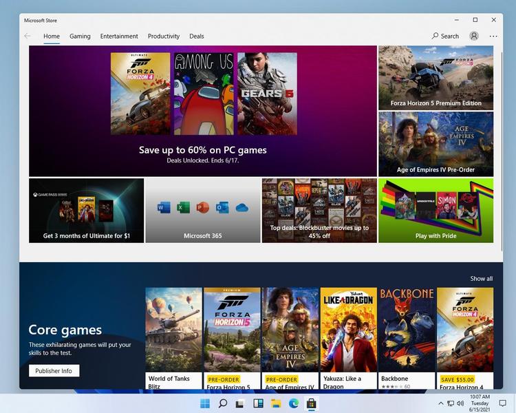 Windows 11 Pro Vorschau
