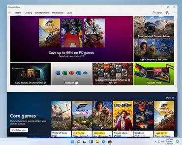 Windows 11 Pro Vorschau