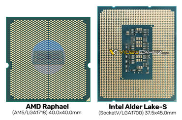 AM4 und Sockel LGA1700 Package