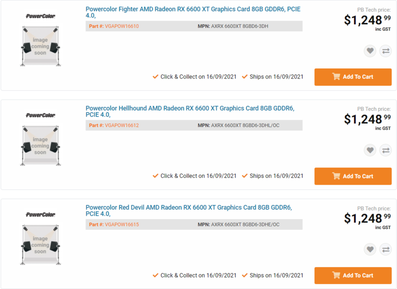 PowerColor Radeon RX 6600 XT Preis PowerColor Radeon RX 6600 XT Preis