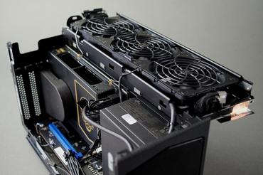 NUC 11 Extreme Beast Canyon Grafikkarte