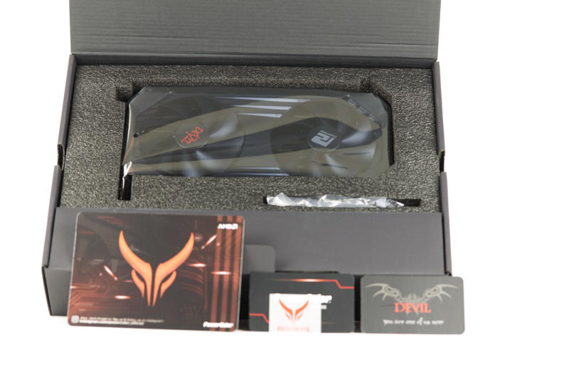 PowerColor Radeon RX 6600 XT Red Devil Lieferumfang PowerColor Radeon RX 6600 XT Red Devil Lieferumfang