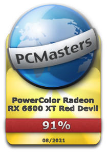 PowerColor Radeon RX 6600 XT Red Devil Award