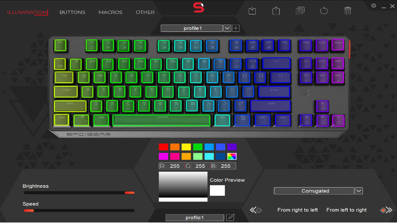 SilentiumPC Gear GK630K Tournament Software 1
