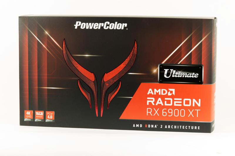 PowerColor Radeon RX 6900 XT Red Devil Ultimate Verpackung PowerColor Radeon RX 6900 XT Red Devil Ultimate Verpackung