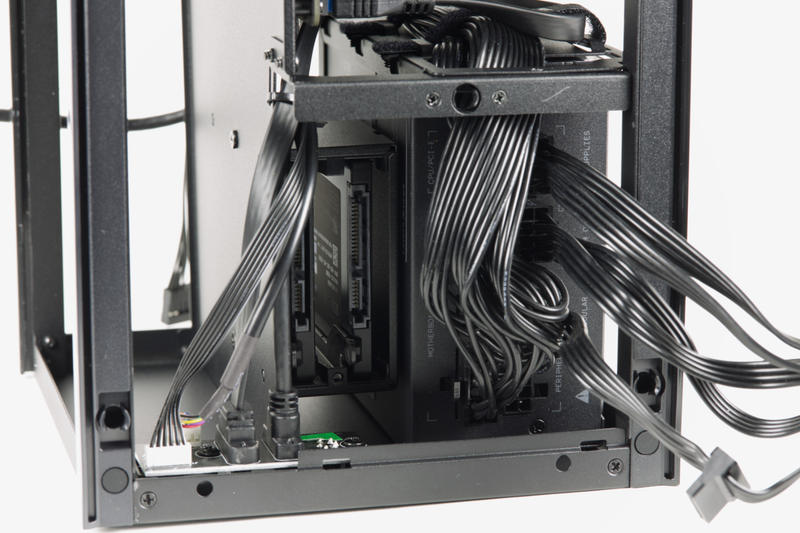 NZXT H1 - SSD-Montage