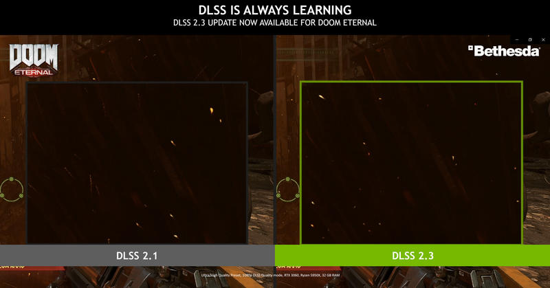 NVIDIA DLSS 2.3 NVIDIA DLSS 2.3