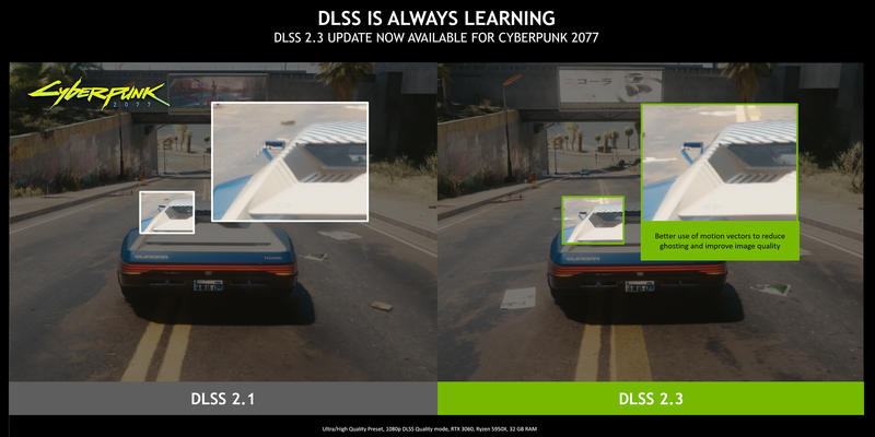 NVIDIA DLSS 2.3 NVIDIA DLSS 2.3