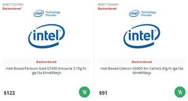 Alder Lake Pentium und Celeron CPUs aufgetaucht