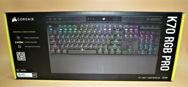 Corsair K70 RGB PRO Verpackung