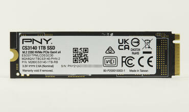 PNY XLR8 CS3140 1TB Rückseite