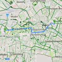 Google Maps Fahrrad Route