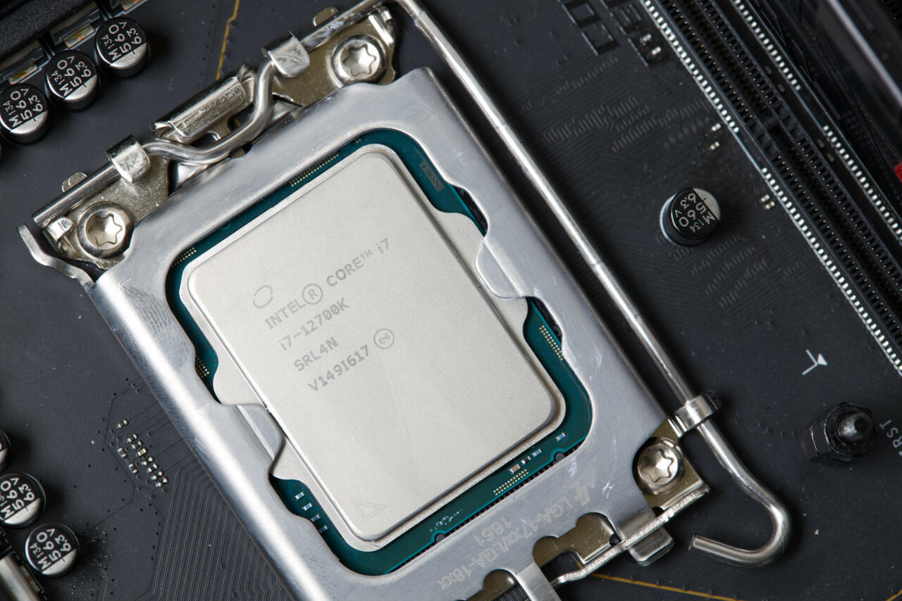 Intel Core i7-12700K - Auf Sockel LGA1700