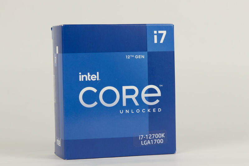 Intel Core i7-12700K Verpackung Intel Core i7-12700K Verpackung