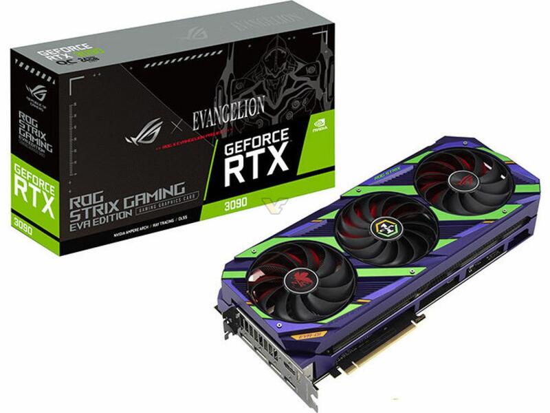ASUS GeForce RTX 3090 24GB ROG STRIX OC EVA Edition ASUS GeForce RTX 3090 24GB ROG STRIX OC EVA Edition