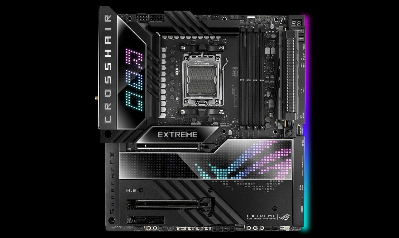 ASUS X670E ROG Extreme Motherboard  Bild © ASUS
