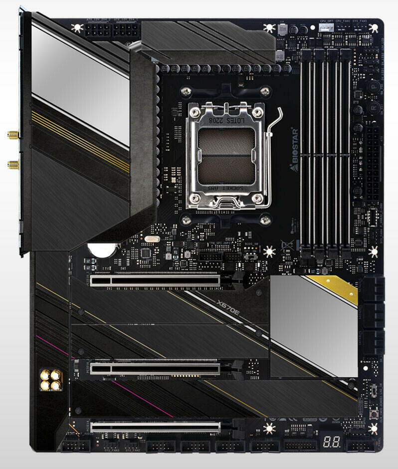 Biostar X670E Valkyrie   Bild © Biostar