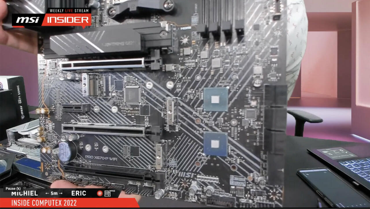 MSI X670 Motherboard 