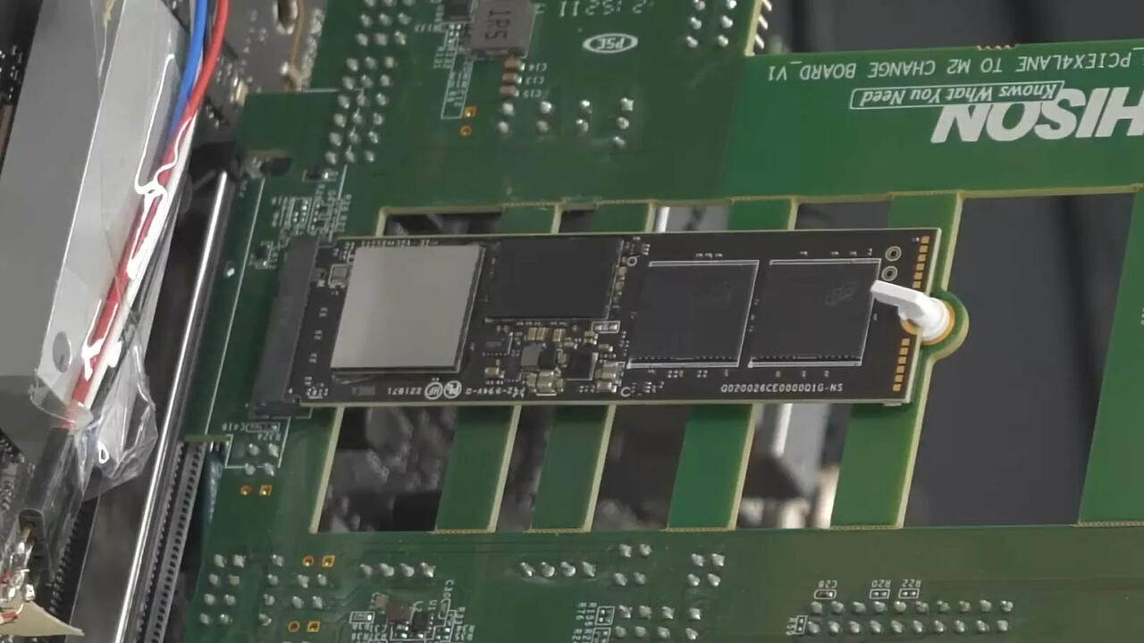 Phison E26 Controller NVME-SSDs  Bild © Techspot.com