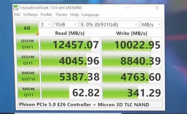 Phison E26 Controller NVME-SSDs