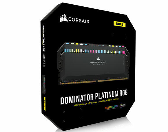 CORSAIR Dominator Platinum RGB DDR5 Speicher CORSAIR Dominator Platinum RGB DDR5 Speicher