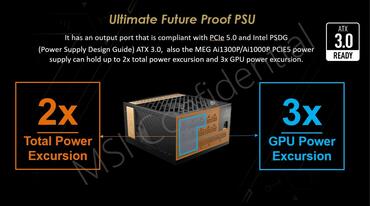 MSI MEG Ai1300P und Ai1000P Features