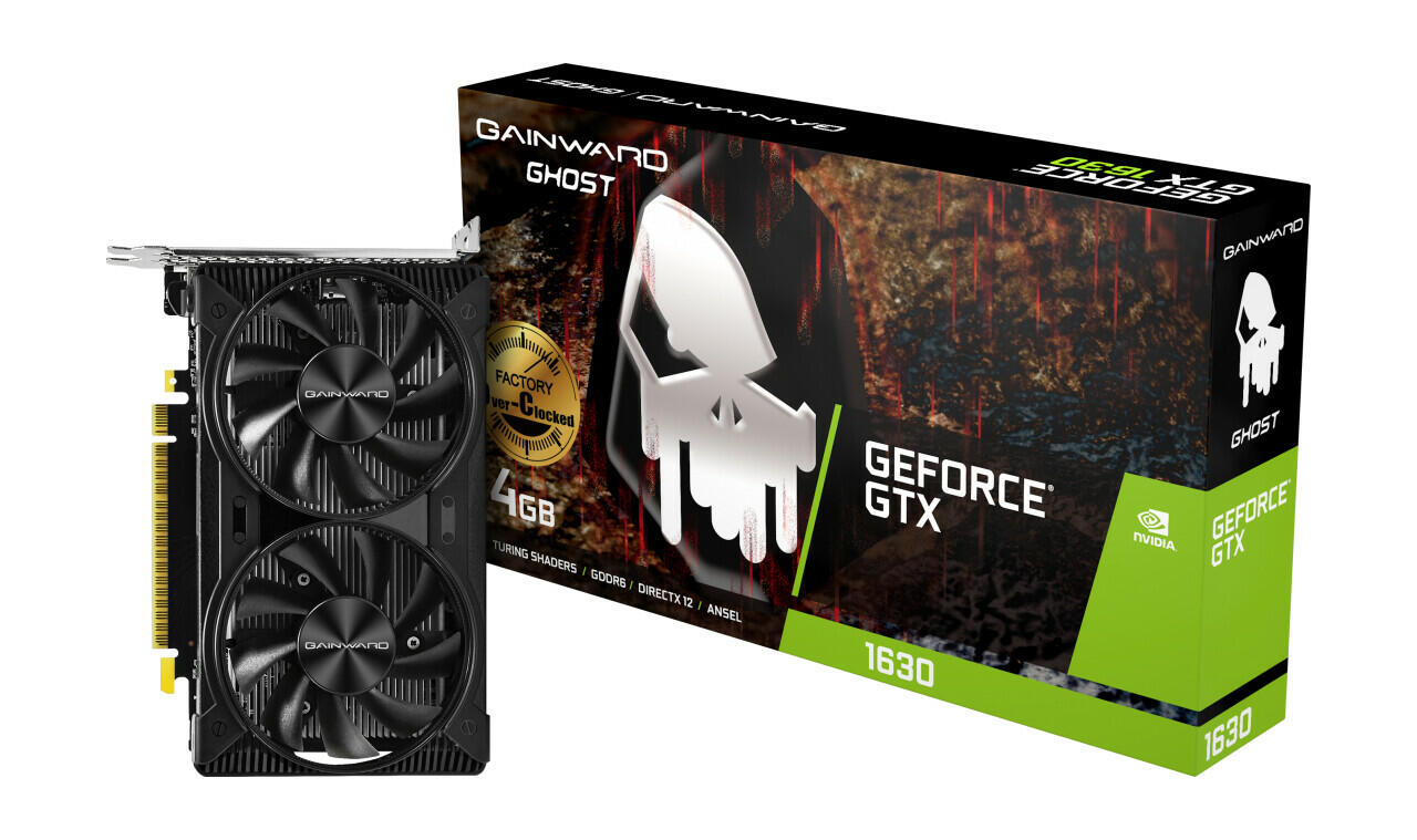 Gainward GeForce GTX 1630 Ghost  Bild © Gainward