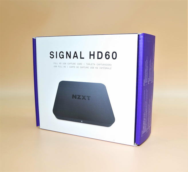 NZXT Signal HD60 Capture Karte Verpackung NZXT Signal HD60 Capture Karte Verpackung