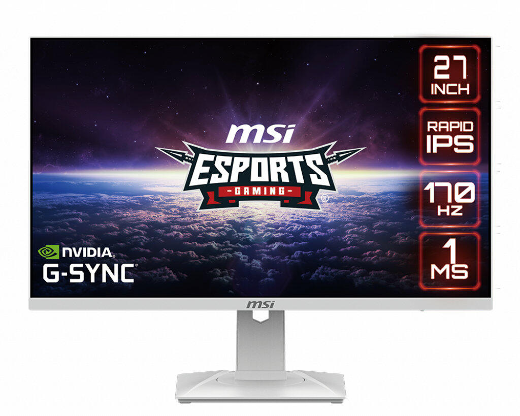 MSI G274QRFW Esports 27-Zoll Monitor  Bild © MSI
