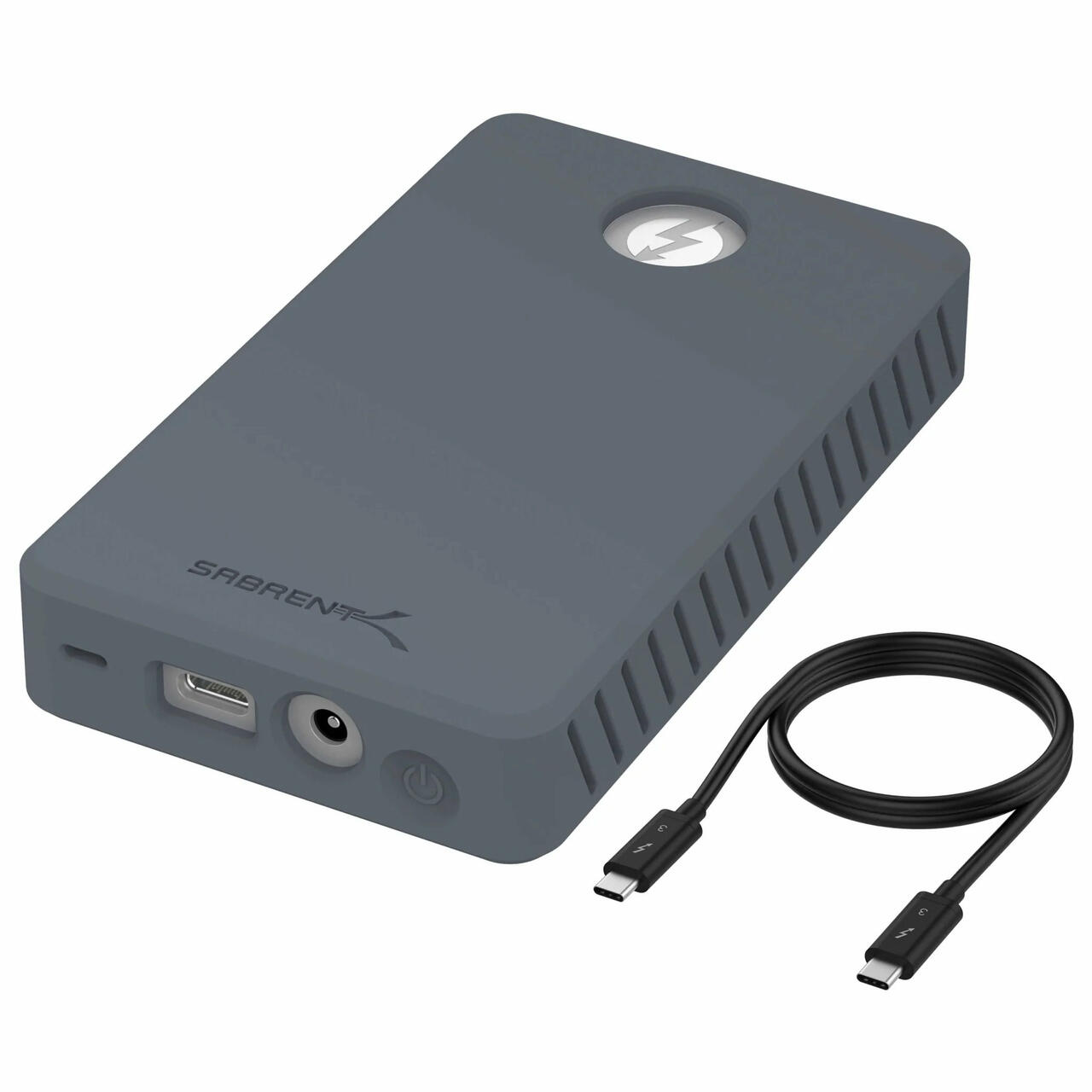 Sarent Thunderbolt 3 To Dual NVMe M.2 SSD Tool-Free Enclosure