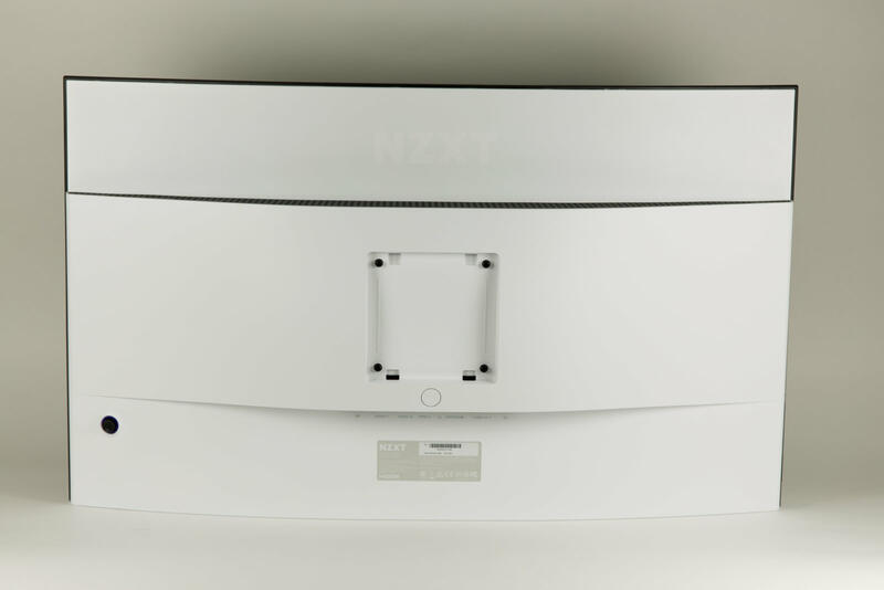 NZXT CANVAS 32Q CURVED Rückseite NZXT CANVAS 32Q CURVED Rückseite