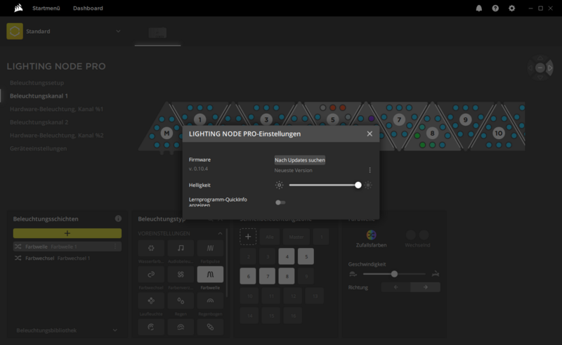 Corsair iCue LC100 Software-Update