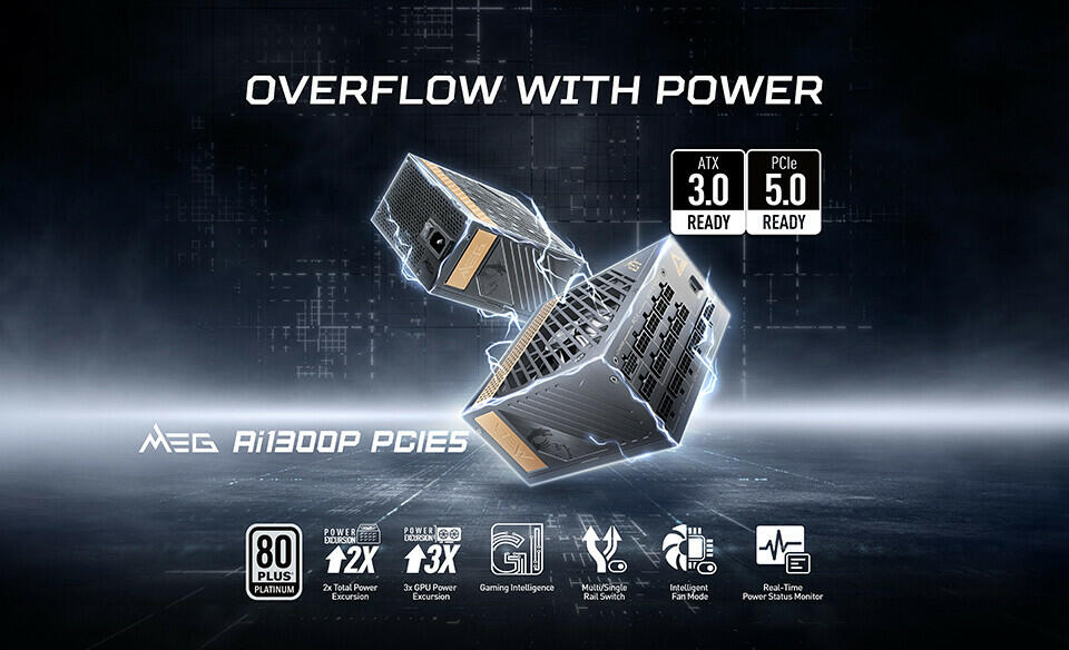 MSI Ai1300P PCIE5 kaufen - Preis & Verfügbarkeit   Bild © MSI