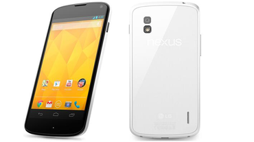 Nexus 4 kommt in Weiß