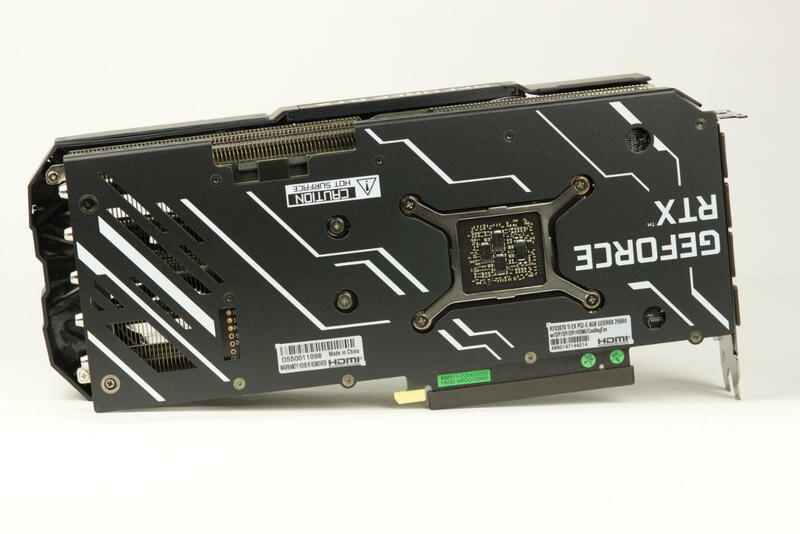 KFA2 GeForce RTX 3070 Ti EX Rückseite KFA2 GeForce RTX 3070 Ti EX Rückseite