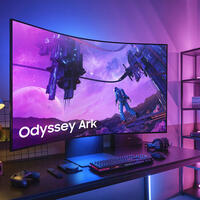 Samsung Odyssey Ark: 55" 1000R Curved Monitor für Gamer