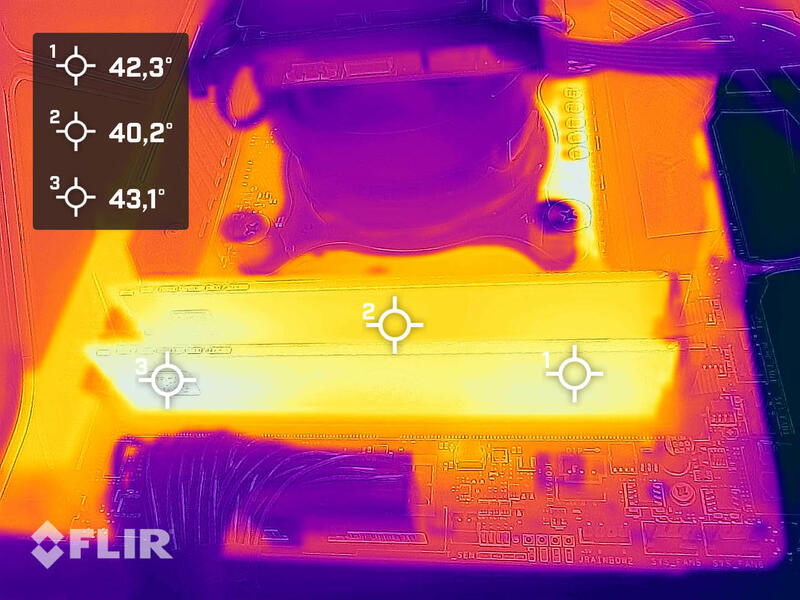 Imágenes térmicas Sabrent ROCKET DDR5-4800