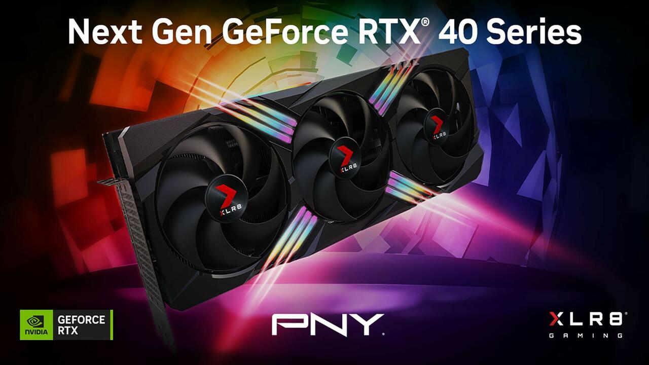 PNY XLR8 Gaming GeForce RTX 4090 VERTO und GeForce RTX 4080 VERTO 