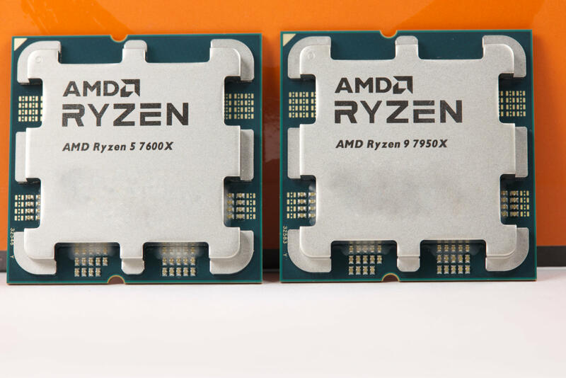 AMD Ryzen 9 7950X und Ryzen 5 7600X AMD Ryzen 9 7950X und Ryzen 5 7600X