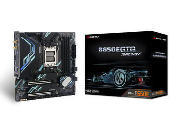 BIOSTAR Racing B650EGTQ Micro-ATX Motherboard zeigt sich