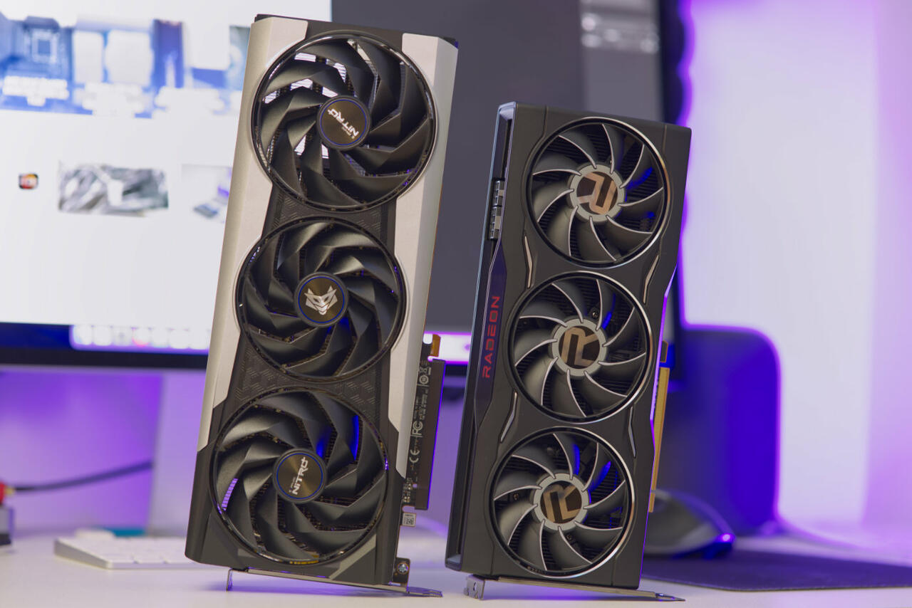 Sapphire Radeon RX 6750 XT Nitro+ vs. AMD-Referenz