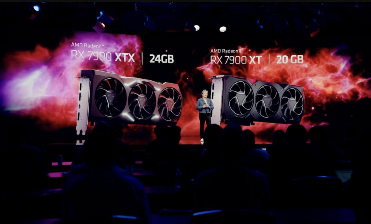 Radeon RX 7900 XTX und RX 7900 XT  Bild © AMD