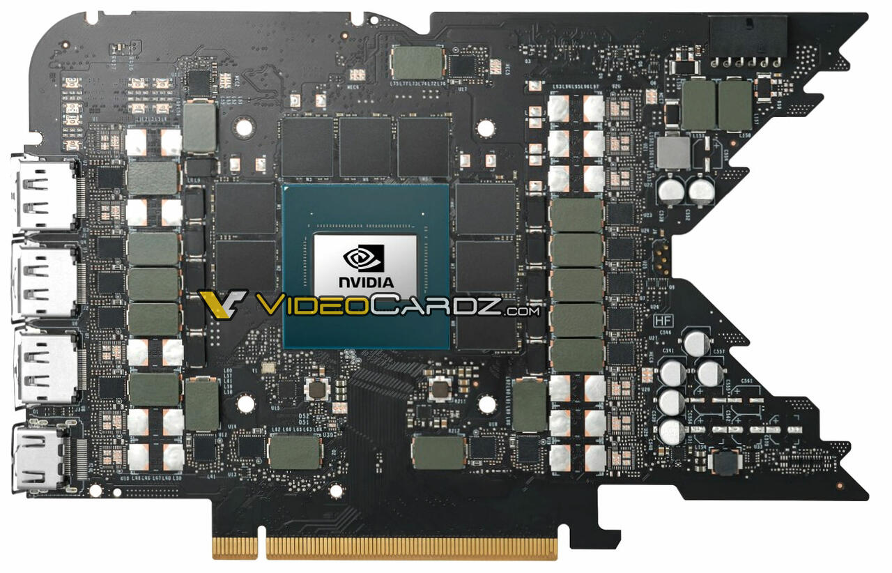 NVIDIA GeForce RTX 4080 Founder Edition PCB Foto  Bild © VideoCardz