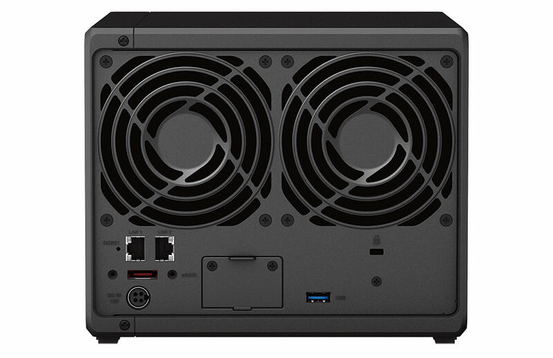 Synology DS923+ Rückseite Synology DS923+ Rückseite