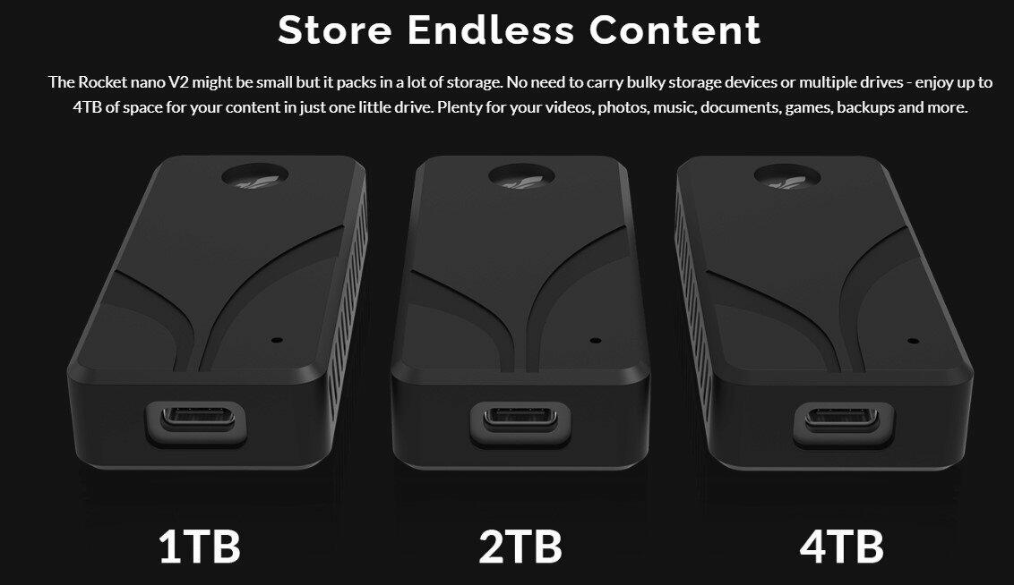 SABRENT ROCKET NANO V2  Bild © Sabrent