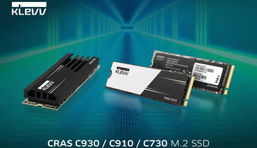KLEVV zeigt CRAS C930, CRAS C910 und CRAS C730 SSDs