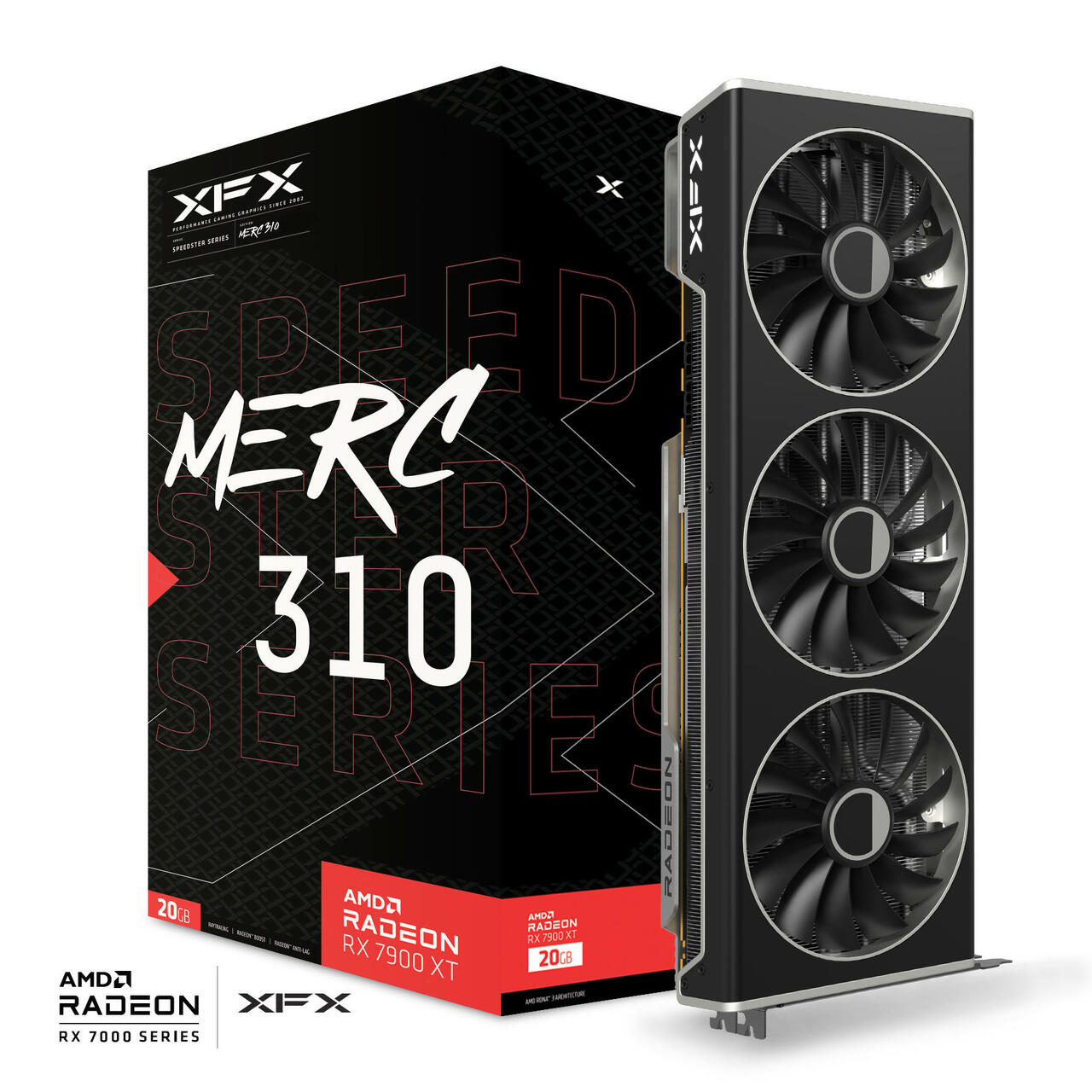 XFX Radeon RX 7900 XTX und RX 7900 XT Merc 310 