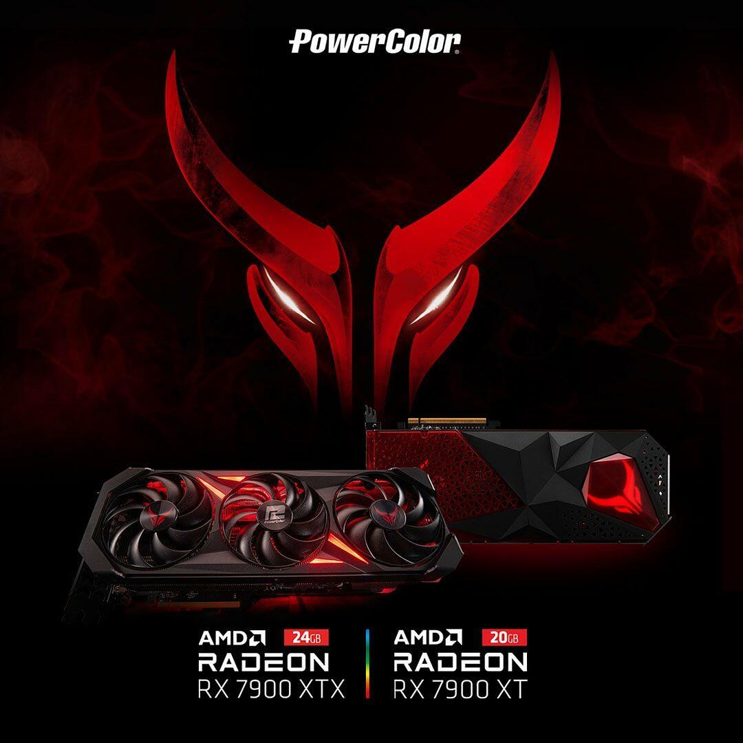 PowerColor Radeon RX 7900 Red Devil- Backplates